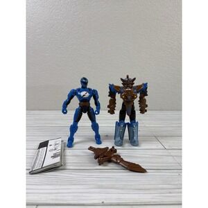 Power Rangers Operation Overdrive Blue Sentinal Zord Ranger Action Figure